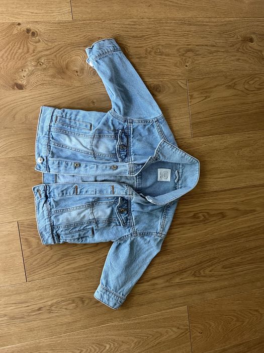 Cool Club Kurtka jeansowa chłopięca oversize r 98