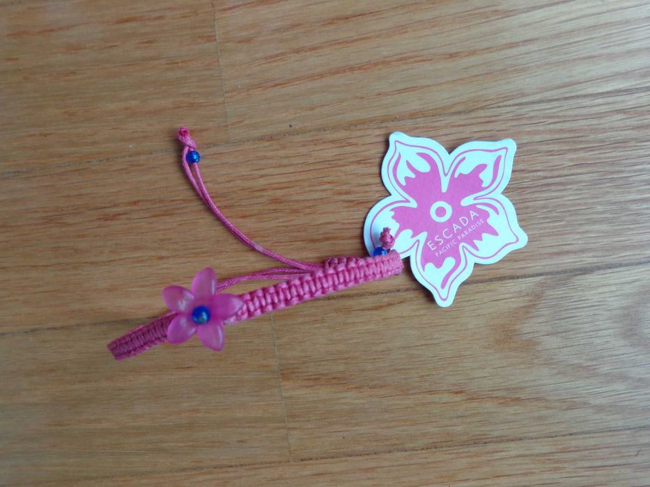 Pulseira macramé Escada