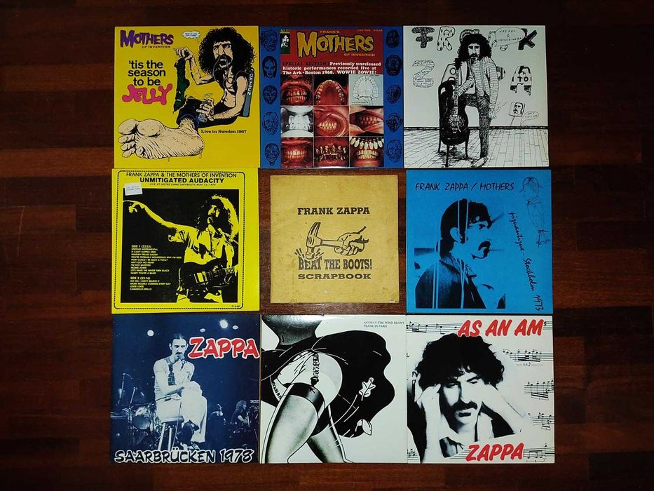 Frank Zappa - BEAT THE BOOTS LIMITED EDITION - 8 LP's novos