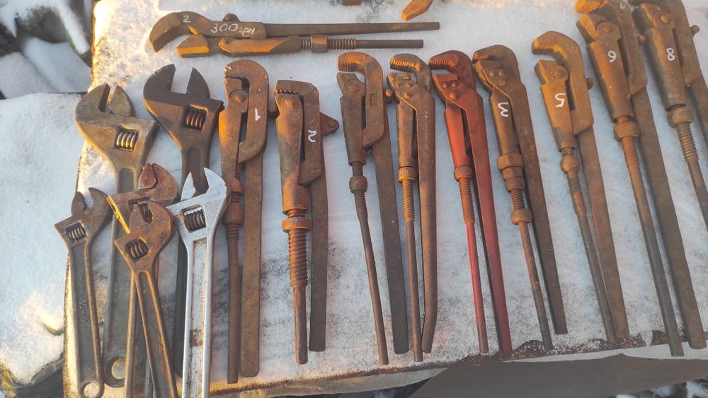 ключ разводной трубный