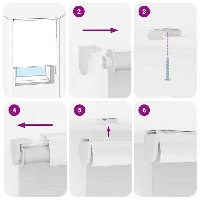 Vidaxl Roleta Prysznicowa Z Kasetą 70X240 Cm Szerokość Tkaniny 66 Cm