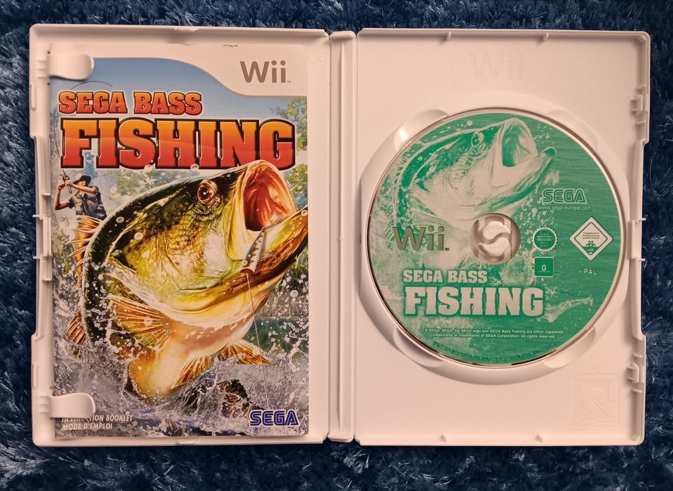 Sega Bass Fishing Nintendo Wii