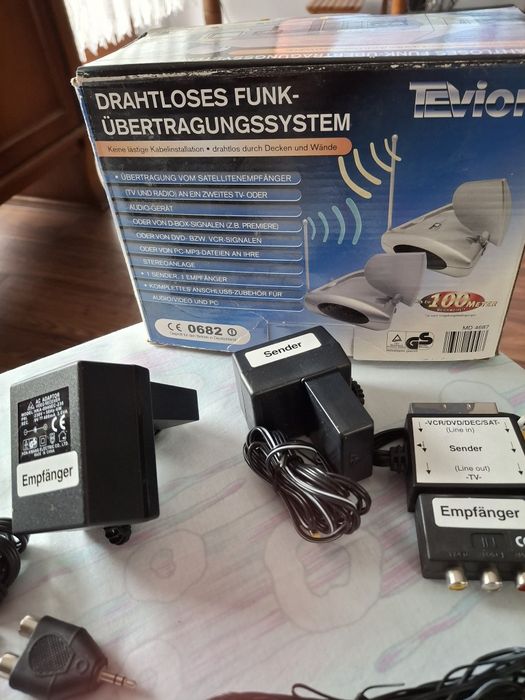 Bezprzewodowy system transmisji  radiowej Tevion