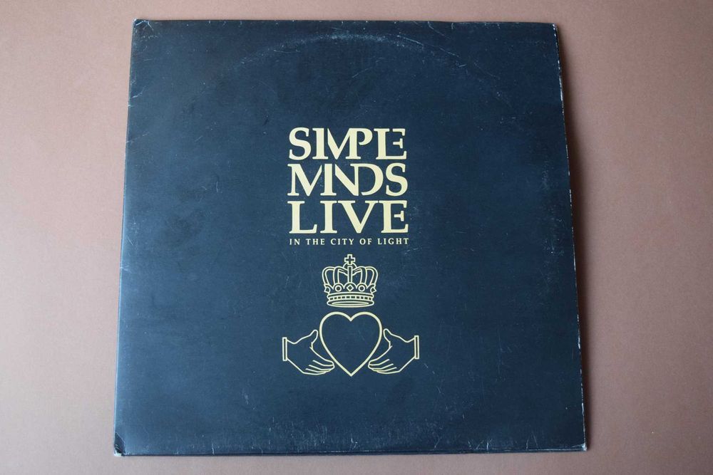 3 discos vinil SIMPLE MINDS - Once Upon a Time - Live