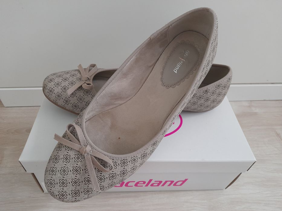 Baleriny damskie 40 Graceland Deichmann j.nowe