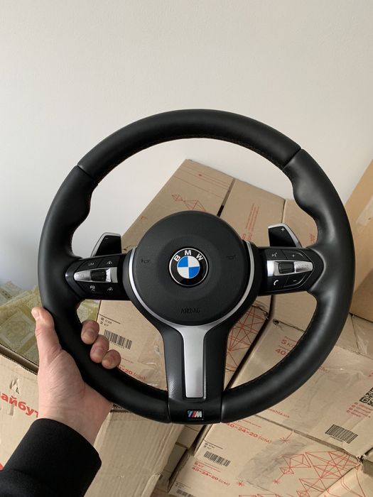 Руль с лепестками BMW F10 F30 м рули с лепестками вибро обогрев: 450 ...