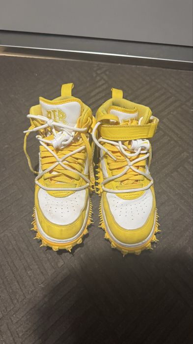 off white x nike air force 1 mid, 41 size