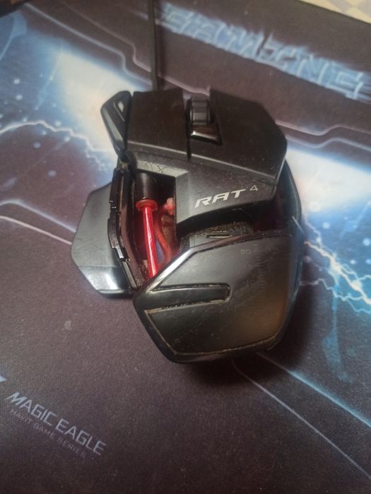 Мышка  трансформер оригинал Mad Catz Rat 4  покупалась на  Rozetka