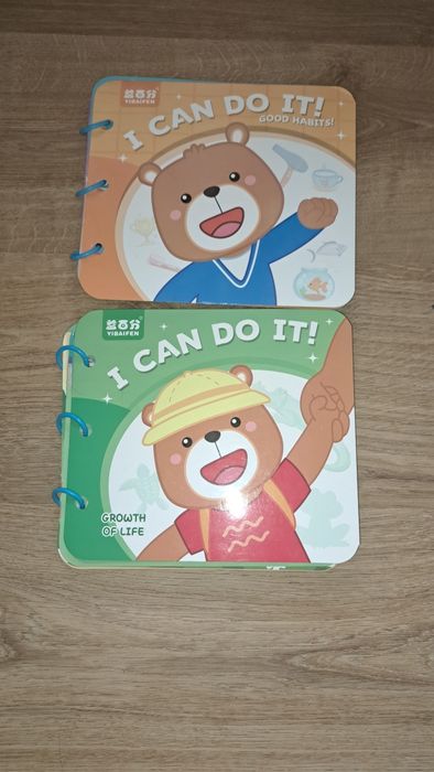 Książeczki edukacyjne na rzep