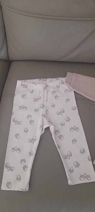 rozm. 74 H&M komplet dla dziewczynki bluza + legginsy komplet H&M 74