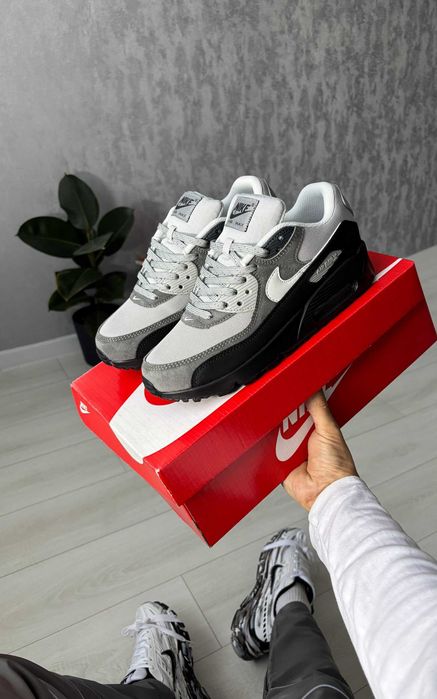 !SALE! Nike Air Max 90 Grey/Black 40 41 42 43 44 45 найк аир макс