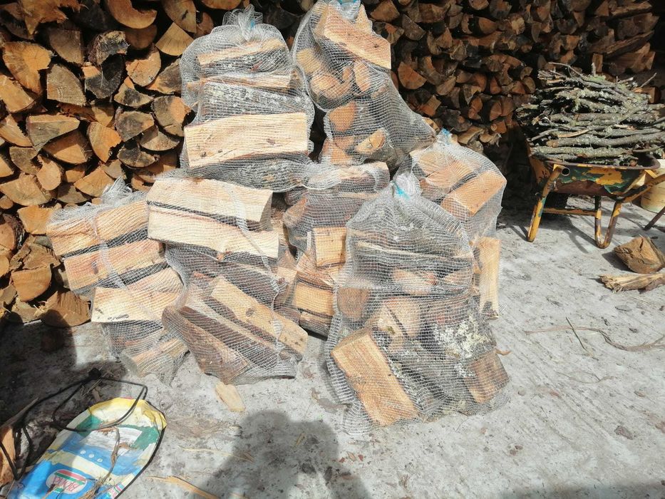 Sacos de lenha de 20kg