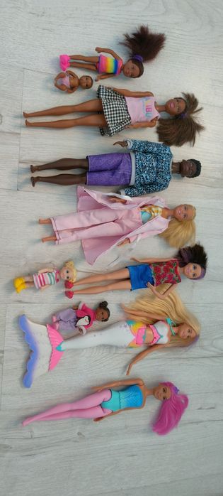 Lalki barbie 10 sztuk