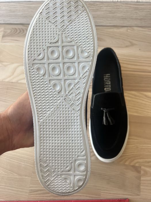 Лофери замшеві Spectr black