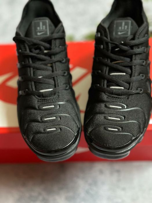 Чоловічі Кросівки Nike Air VaporMax Plus Triple Black / Мужские Кроссовки Nike / Nike
