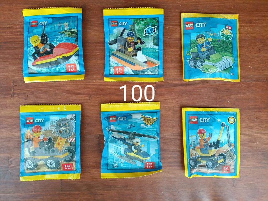 Оригінальні Lego Polybags: City, Technic, Dreamzzz, Friends