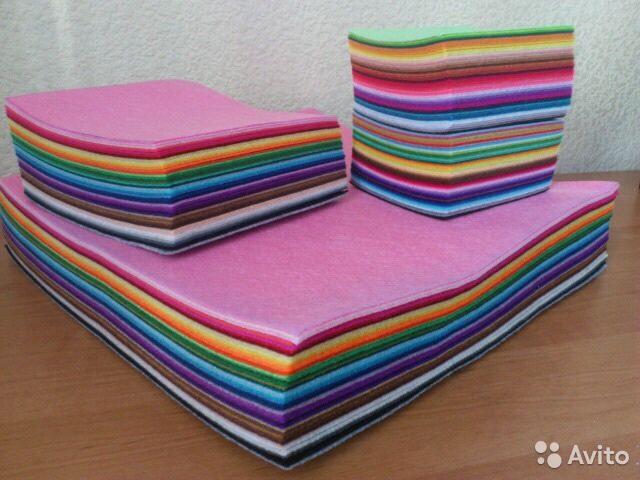 Набор фетра 15*15см Фетр 40шт