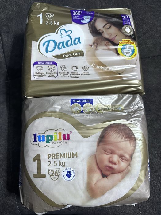 Підгузки Dada та Lupilu 1 розмір