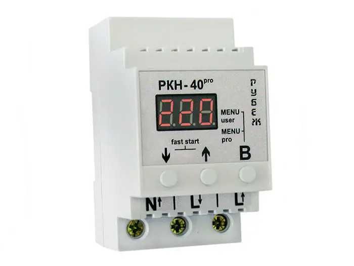 Реле напряжения (барьер) Рубеж 40 А