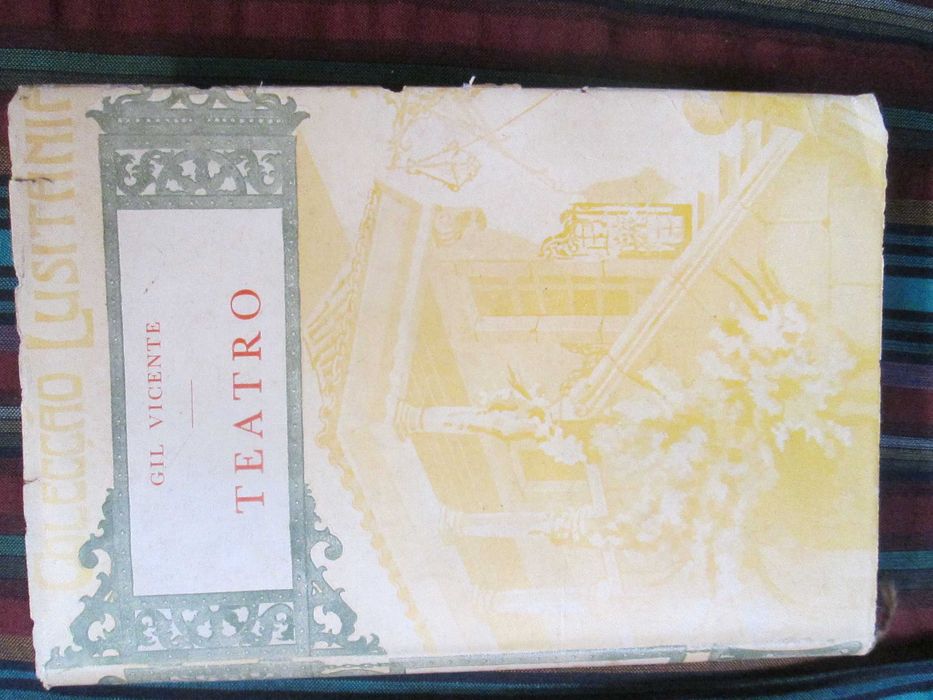 Teatro de Gil Vicente, vol. organizado por José Tavares - com 8 peças