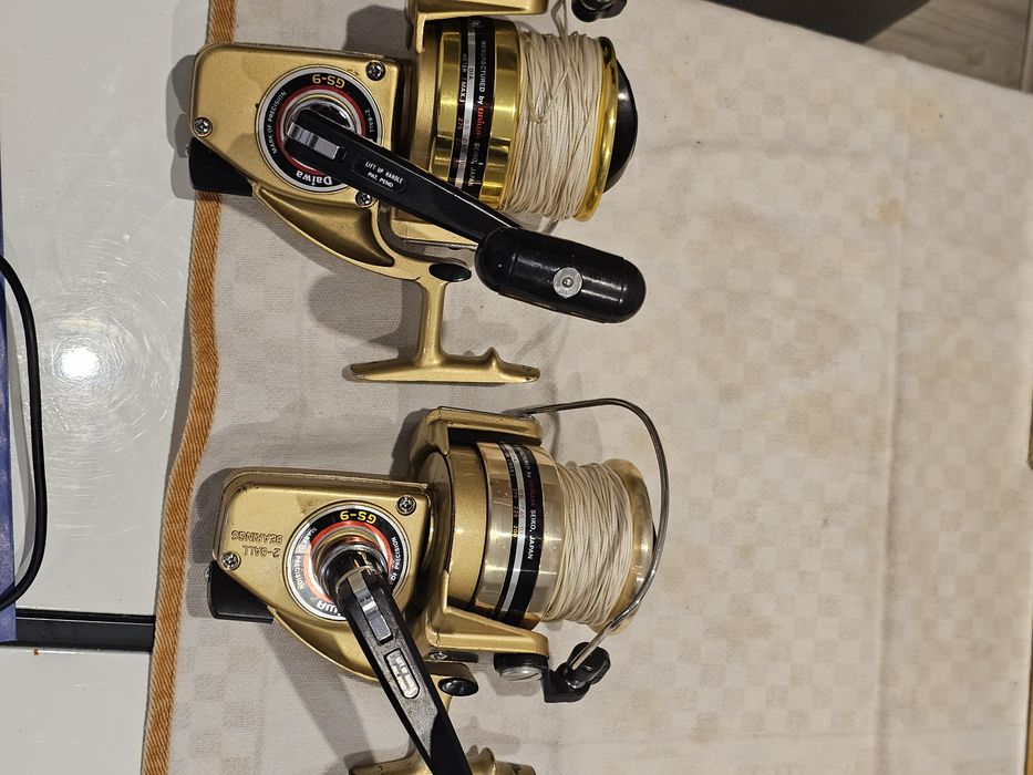 Daiwa gs9 gold  made in japan 2unidades com caixas