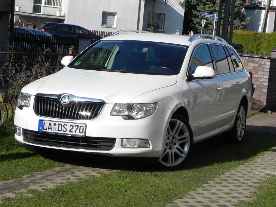 Skoda Superb II  2.0 TDI 170KM. 4x4, manual, bardzo bogata opcja wyp.