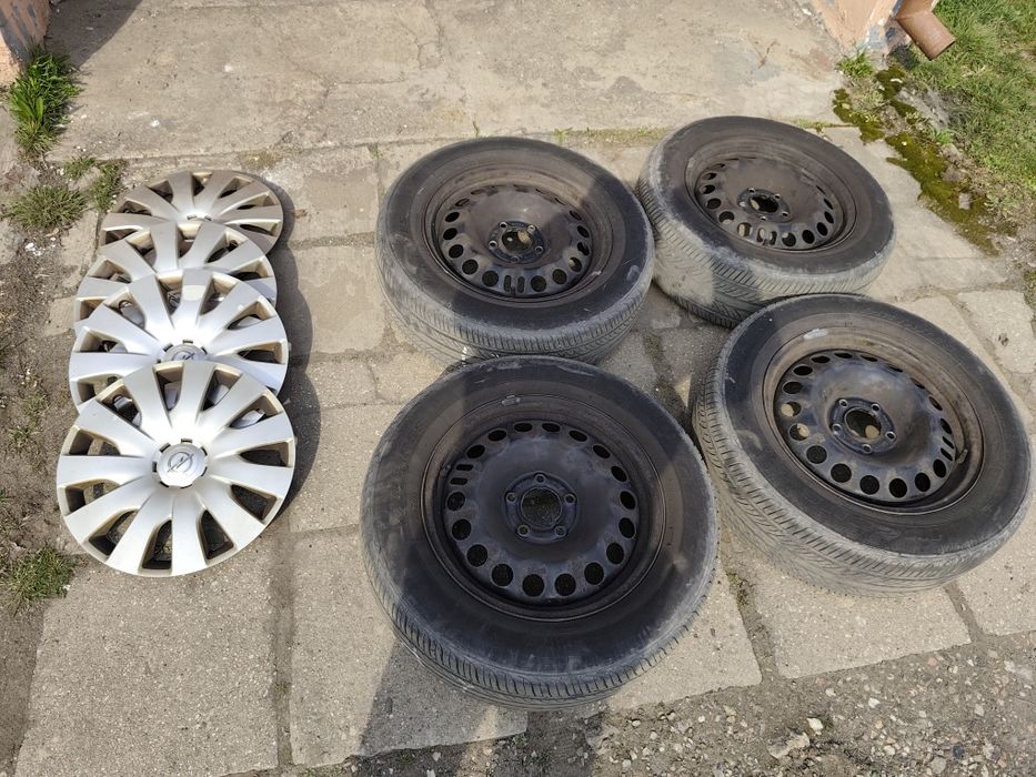 Felgi 16 z oponami +kołpaki opel opel astra j
