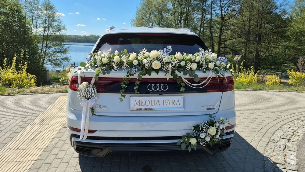 AUDI Q8 do ślubu I inne uroczystości.