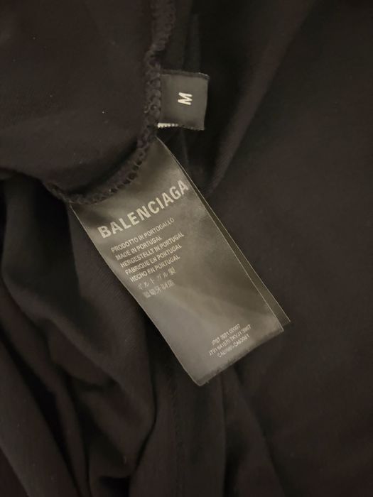 T-shirt Balenciaga destroyed tee viperr 9mice kai angel