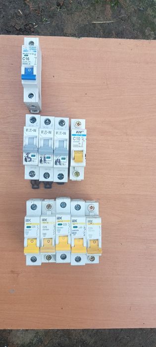 iek, abb, шнайдер: 6а, 16a, 25а, 32а, 40а