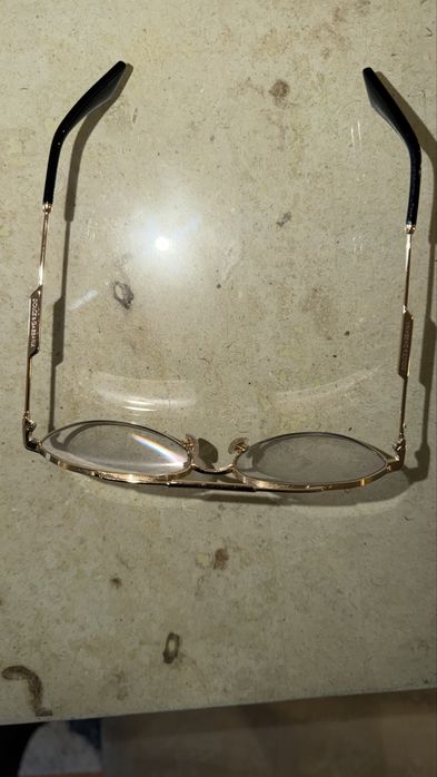 Óculos Dolce & Gabbana – armação metal dourado c/ estojo original