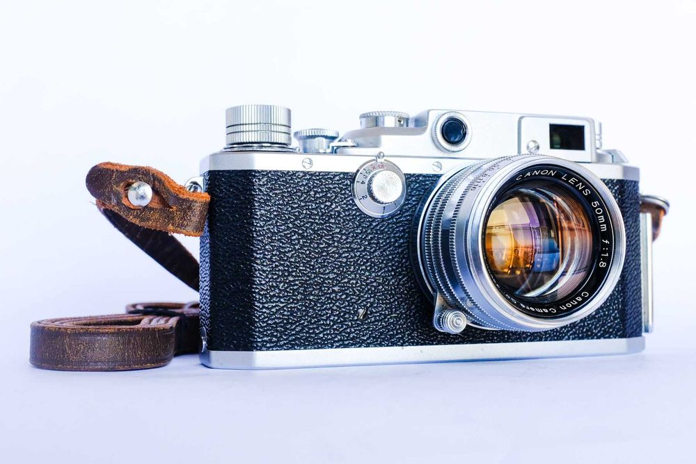 Canon II S2 – japońska kopia Leica po serwisie, nowa kurtyna