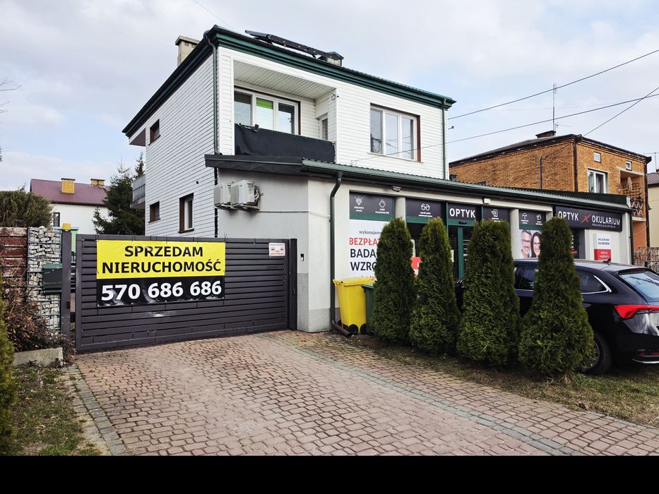 Dom + Lokal z najemcą (stały dochód ) Parczew Kościelna 117