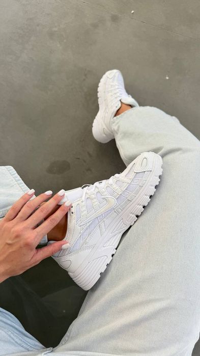ТОП ‼️Кросівки Nike P-6000 Triple White