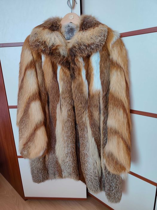 Futro z rudych lisów