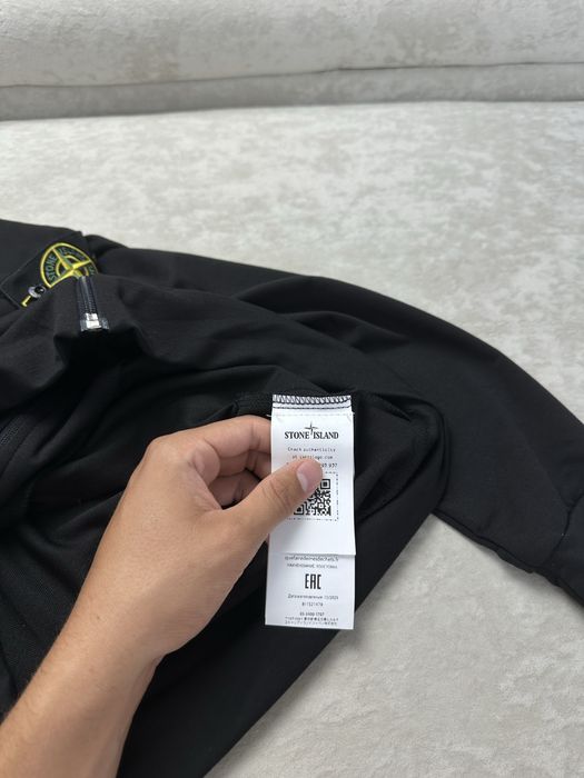 Чорне Зіп худі Stone Island | Аунтефік ОЛХ ДОСТАВКОЮ!