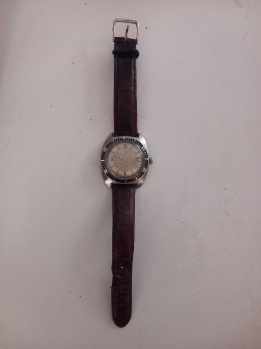 Relógio de mergulho watex, estilo Skin Diver, 1960 1970, número série 10048/2, totalmente funcional