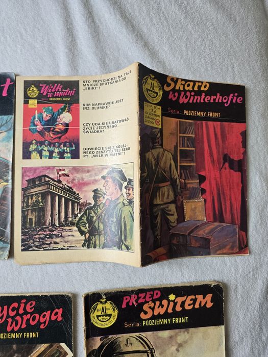 Podziemny front. Komiks PRL. Wysyłka gratis.