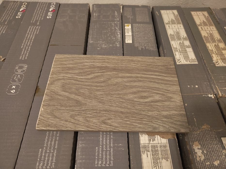 Płytki gresowe / kafelki Colours Arrezo Grey - 10 op. = ~10m2