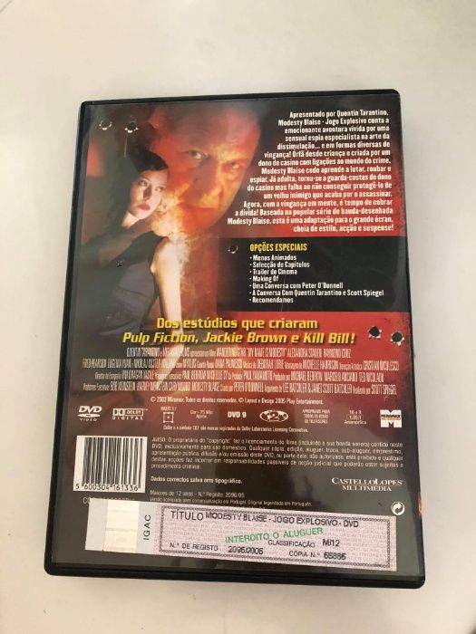 Modesty Blaise, Quentin Tarantino's Explosive Game64409242405889121