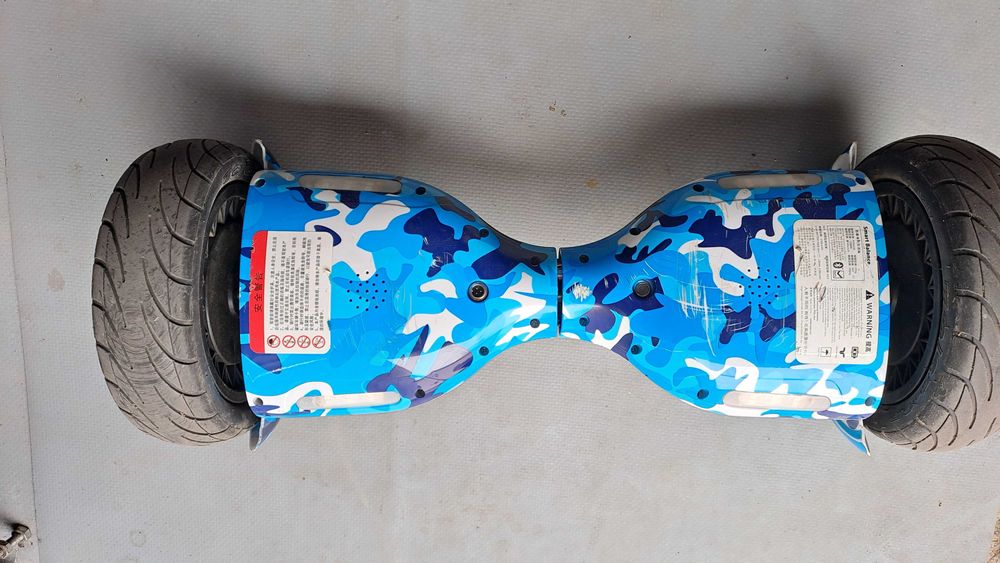 Гироскутер гироборд 10.5 дюймов Smart Balance Wheel синий космос