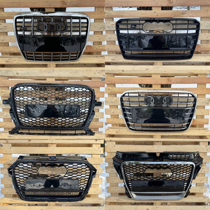 Grill Atrapa Audi A1,A3,A4,A5,A6,A7,A8,Q3,Q5,Q7,Q8,TT