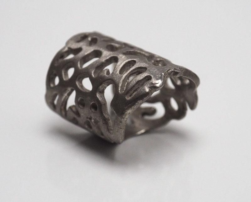 Anel Eugénio Campos em Prata