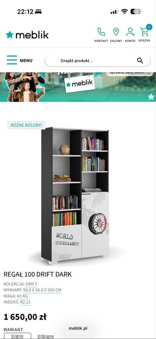 Meble chlopiece MEBLIK