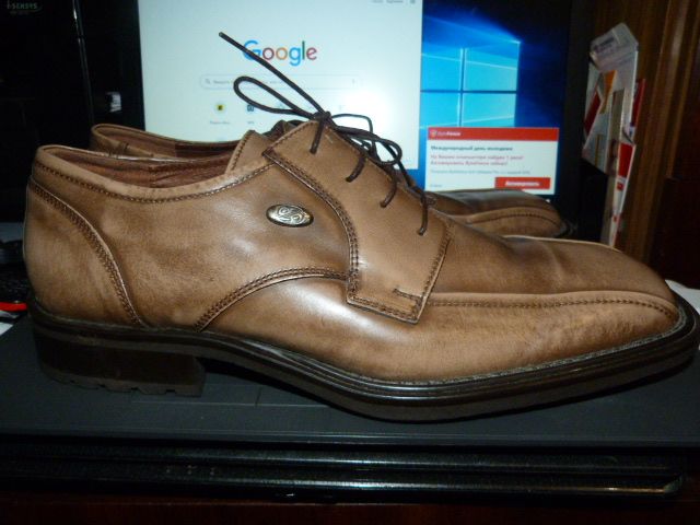 Туфли кожа Dockers ст.31см, к-12