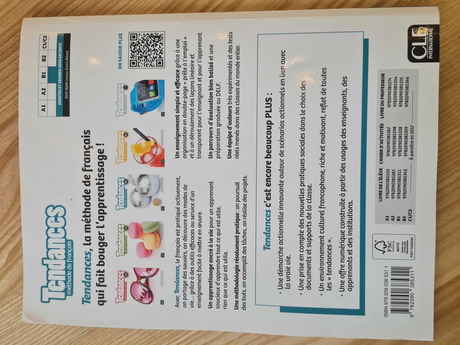 Підручник Tendances B1 Méthode de Français — Livre de l élève