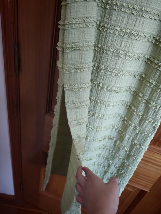 Vestido verde menta