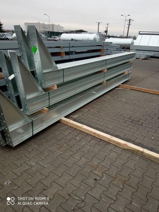 Konstrukcja stalowa hali 12x24 IWOSTAL