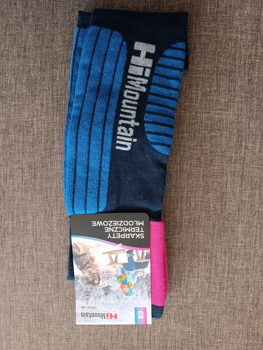 Skarpety termiczne HiMountain outdoor damskie młodzieżowe nowe 39-42