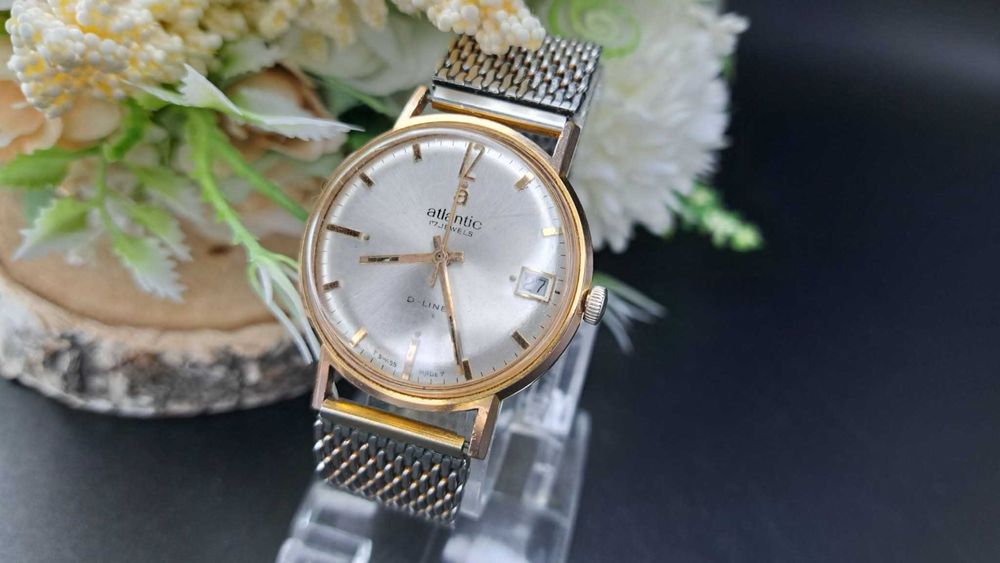 Zegarek Atlantic 17 Jewels D-Line Swiss Made Komis Redi